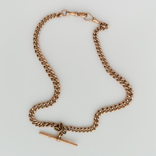 Load image into Gallery viewer, Victorian Antique Albert Tapered Watch Chain, 9Ct, c.1900&#39;s