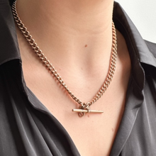 Load image into Gallery viewer, Victorian Antique Albert Tapered Watch Chain, 9Ct, c.1900&#39;s